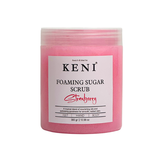 Strawberry Foaming Sugar Scrub