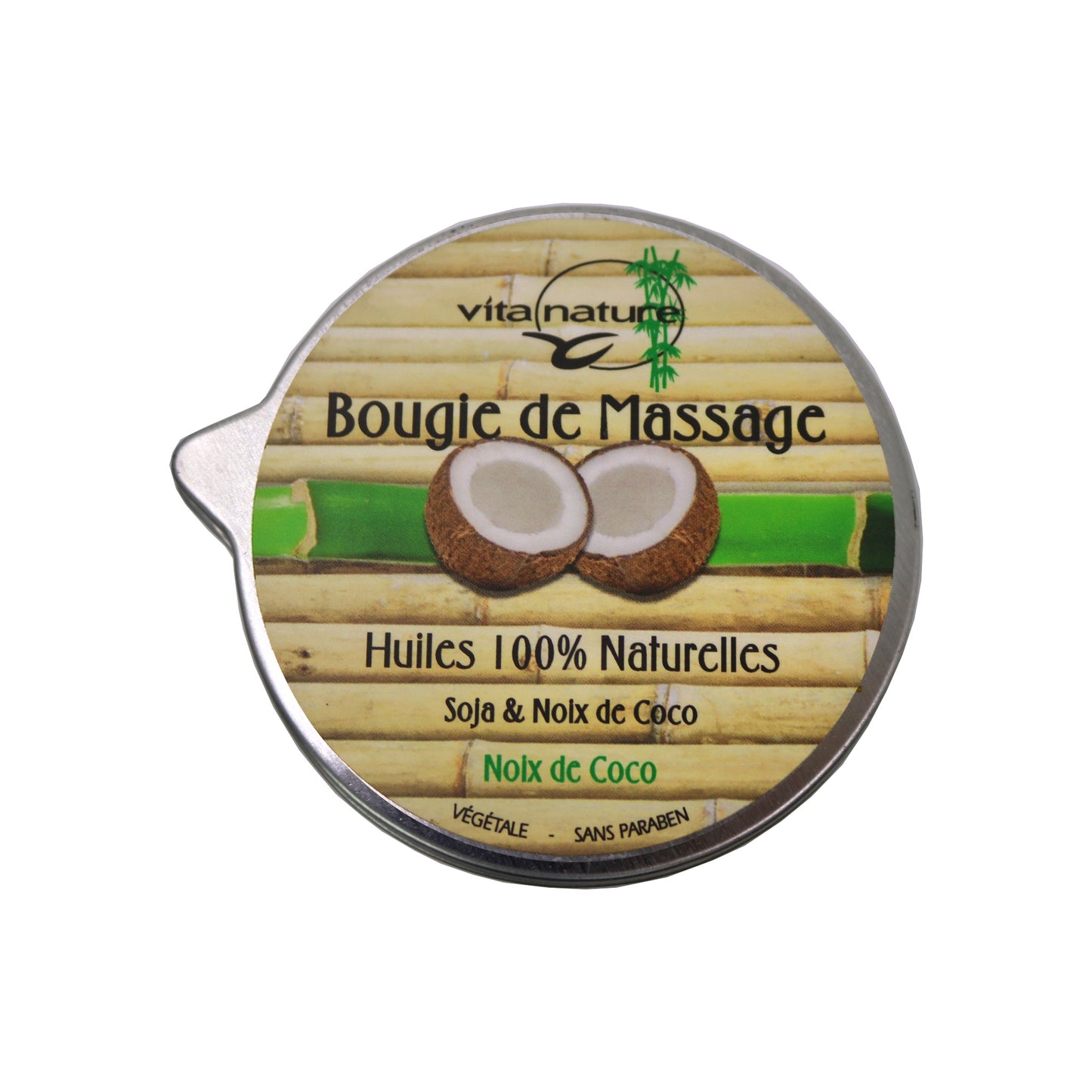 Bougie de Massage Noix de Coco - Vita Nature