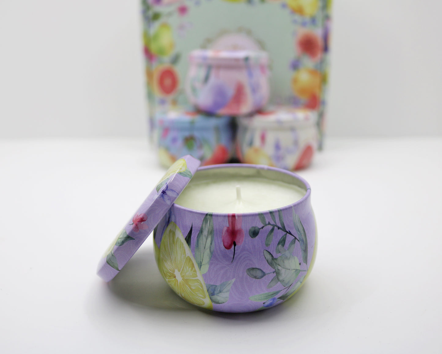 Fruity Scented Candles Box